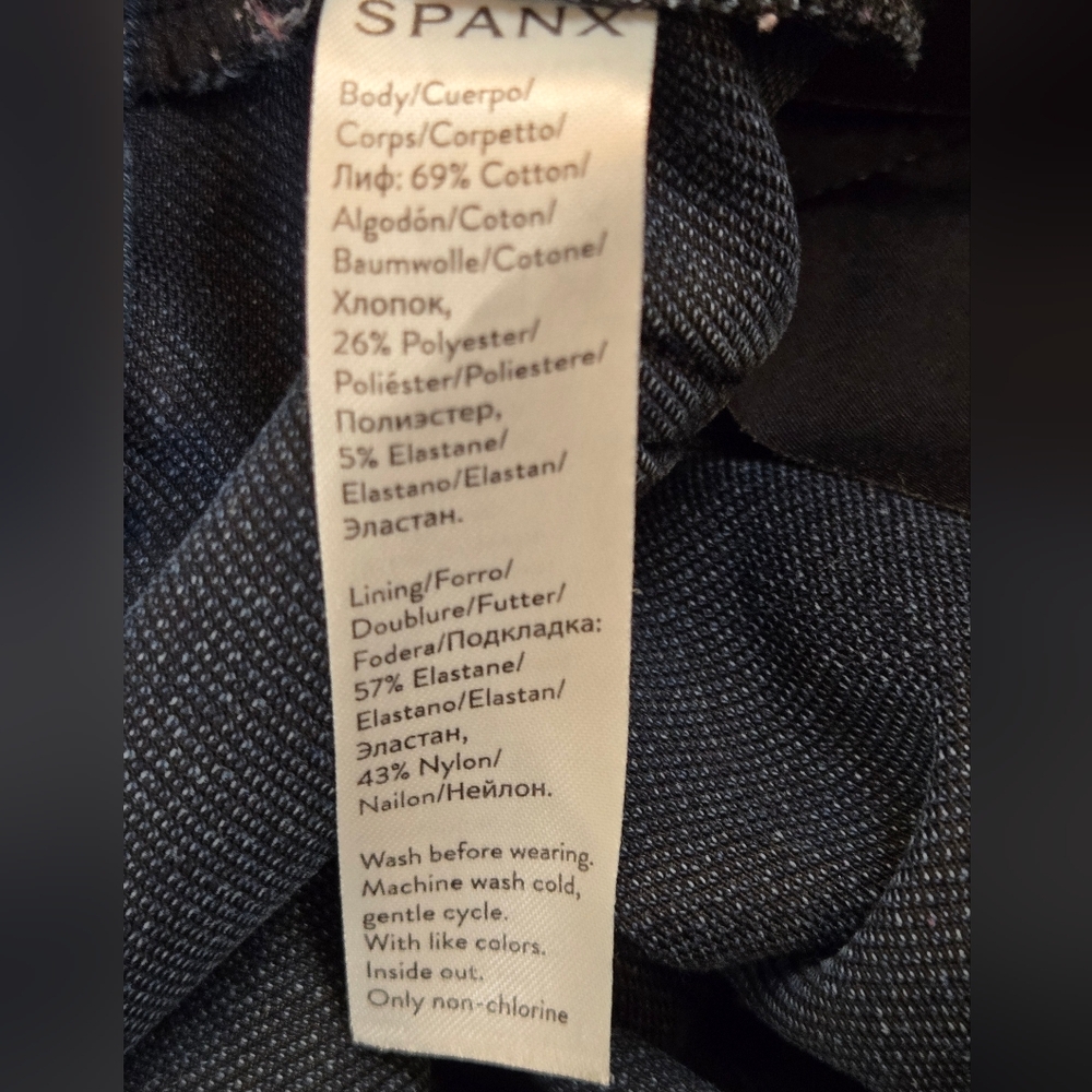 Spanx Denim Jeggings Medium Wash Size Small - Picture 6 of 12
